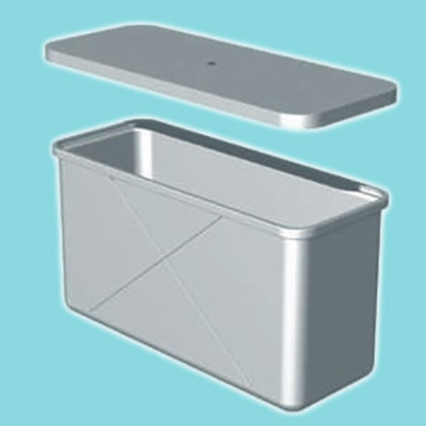 Rectangular Bin - 1390L x 565W x 740H