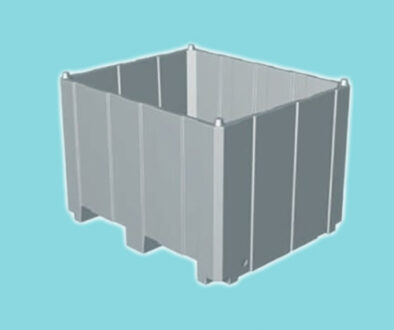 Forkliftable Stacking Double Walled Bin- 1200L x 1000W x 800H