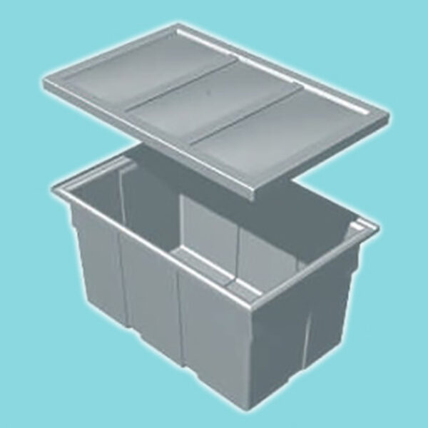 Rectangular Nestable Bin - 1160L x 980W x 875H