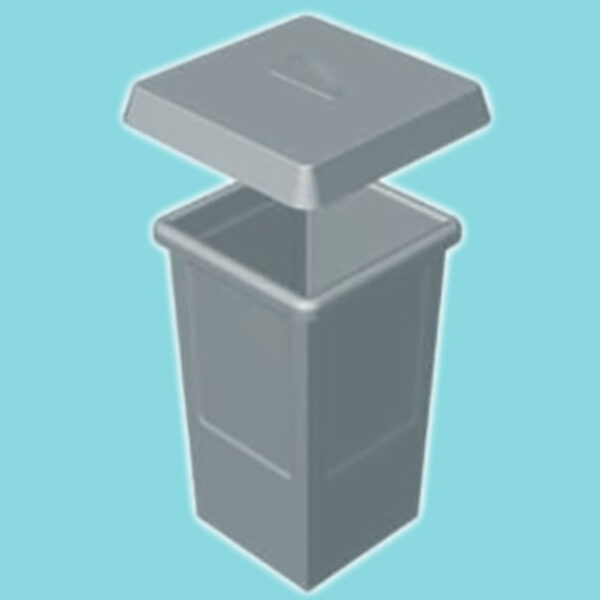 Square Bin - 360/270L x 360/270W x 600H