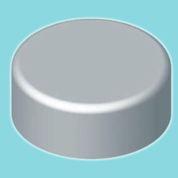 Wooden post pile cap - 280D x 110H