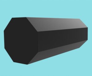 Mobile Home Water Tank 80L Octagonal - 350L x 350W x 850H