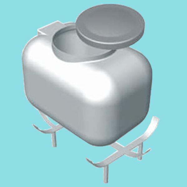 Jetter Tank 400L optional steel frame