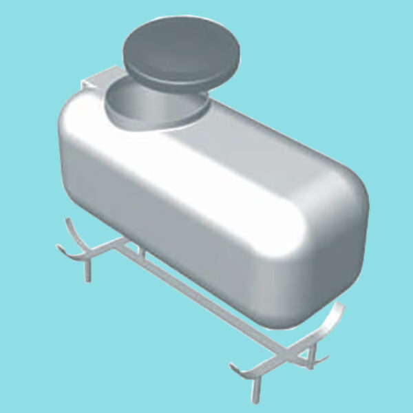 Jetter Tank 600L optional steel frame