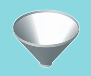 Hopper - 1100/225D x 820H - 325L