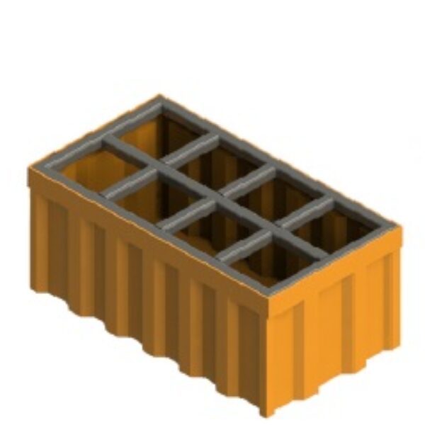 6605 2x50L IBC Spill Bund