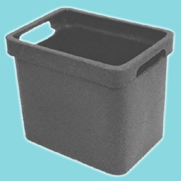 Bin with handle - 270L x 210W x 245H