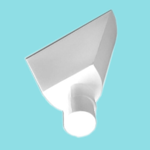 Half Round - round outlet 80/90mm - 200D x 420W x 390H