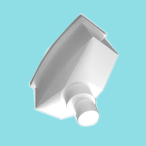 XL Square - round outlet 150/100 - 210D x 600W x 420H