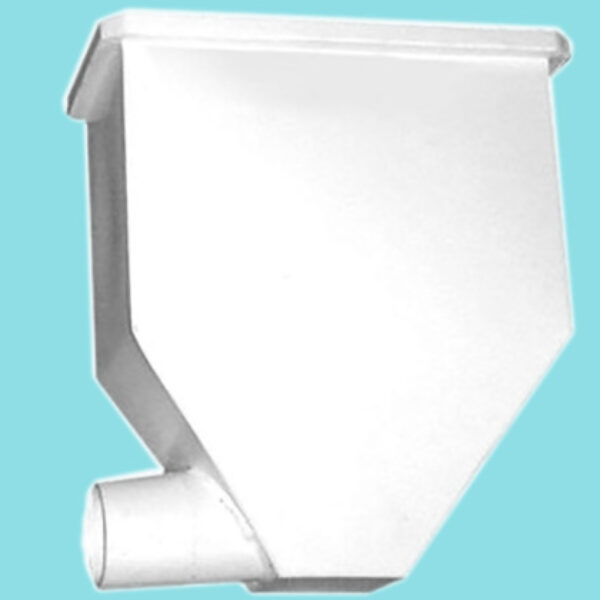 Small Square - LHS horiz round outlet 80mm - 160D x 300W x 350H