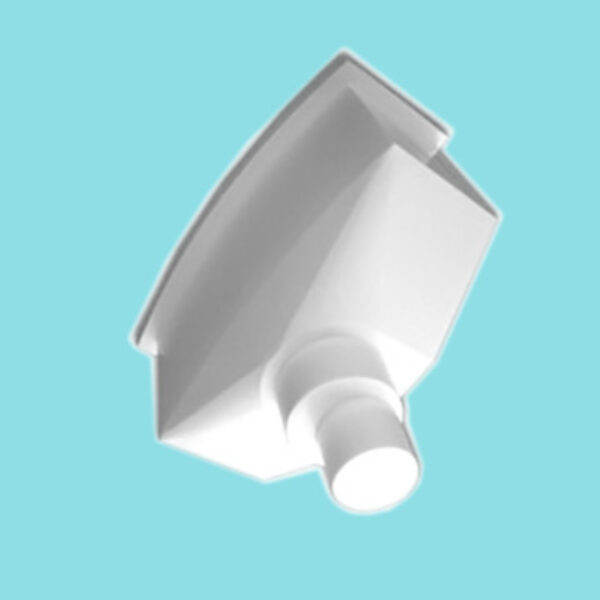 XXL Square - round outlet 150/100 - 340D x 660W x 580H